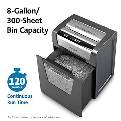 Kensington K52077AM Micro Cut Shredder - OfficeAssist M150-Hs Anti-Jam - size: P5 Micro Cut regular capacity
