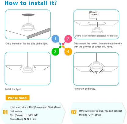 2 Inch LED Downlight, Recessed Lighting Dimmable Ceiling Light, 3W, 3000K Warm White, CRI80 with LED Driver(35W Halogen Equivalent), 12 Pack - color: Warm White, size: White/12 Pack