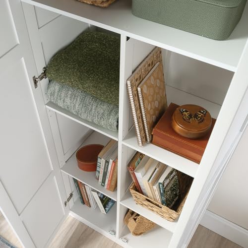 Sauder Select Storage Cabinet/ Pantry cabinets, White finish - color: Soft White