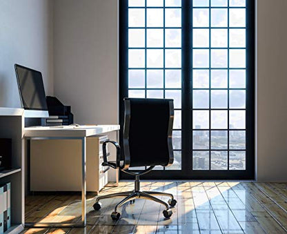 Ultimat Polycarbonate Lipped Chair Mat for Hard Floor - 48" x 60" - size: 48" x 60" with Lip
