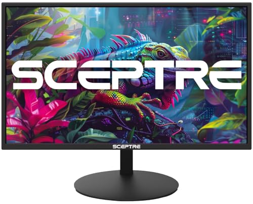 Sceptre E275W-19203R 27 inch1080P LED Monitor 99% sRGB 2X HDMI VGA Build-In Speakers, Machine Black (E275W-19203R series) | 99% sRGB 2X HDMI VGA Build-In Speakers, Machine Black (series) - style: 27" 75Hz