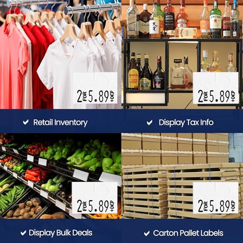 Pricing Labels for Monarch 1130 White - 75,000 Labels w/ 30 Rolls Value Pack, 3 Sleeves - Made in USA - size: 3 Sleeves