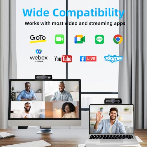1080P HD Webcam with Microphone, USB Computer Camera for Laptop PC Desktop - style: 1080Pro webcam