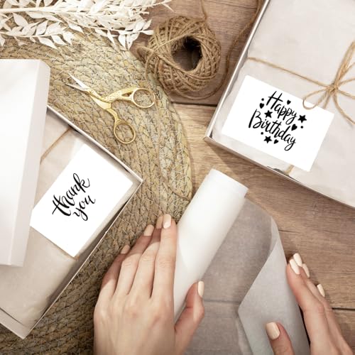 2x3 Inch White Thermal Labels, 200 Blank Stickers for Price, Barcode, Mailing, Name, DIY Custom Logo Design - color: White, size: 2*3 inch