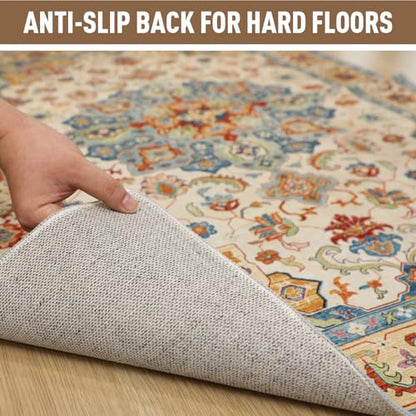 Office Chair Mat for Hardwood Floors - 48X35.5” Desk Chair Mat for Rolling Chair, Under Desk Rug Protects Hard Floors from Damage, Low Pile Floor Protector for Rolling Chair, Non-Slip