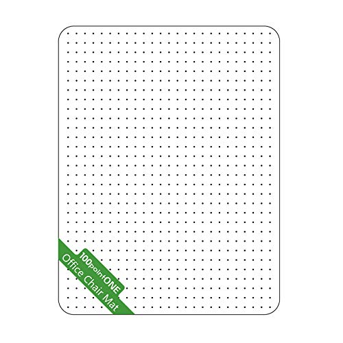 Office Chair Mat for Carpet - 46" x 60" Clear Thick Desk Chair Mat for Carpet Plastic Floor Mats for Rolling Work and Gaming Chairs with Studs for Low Pile, Flat and No Carpeted Floors - color: Low-pile Carpets, size: 46" x 60" Rectangular