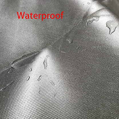Printer Dust Cover (14.9W x 14.9D x 7.8H) All Kinds of Copier Protector Lots Covers Compatible for HP Epson Canon Brother Cloth - Silver - color: Silver