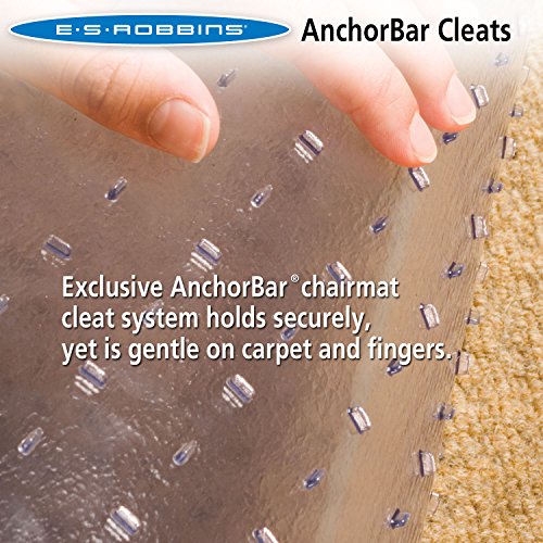 ES Robbins 120433 Carpet Chair Mat 60"x48" - size: 60"x48"