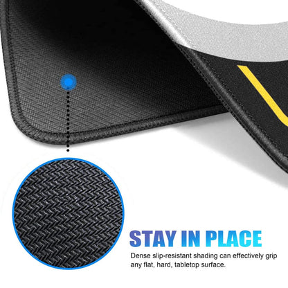 Mouse Pad Desk Mat, Premium Mouse Pad, Gaming Mousepad Desk pad, Computer Mouse Mat with Non-Slip Rubber Base for Computer Desktop - color: S-a-n