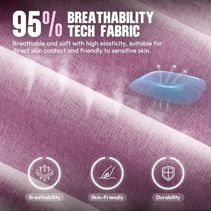 Dowinx Gaming Chair Fabric with Pocket Spring Cushion, High Back Ergonomic Computer Chair with Footrest for Adults, Massage Lumbar Support Swivel Game Chair for Office Gaming 300LBS, Pink - color: Pink