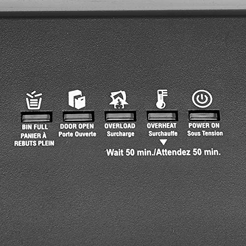 Amazon Basics 24-Sheet Cross Cut High Security Paper Shredder for Home Use, P-4 Security, CD and Credit Card Document Shredder with Pullout Basket, Black - color: Black, size: 24 Sheet