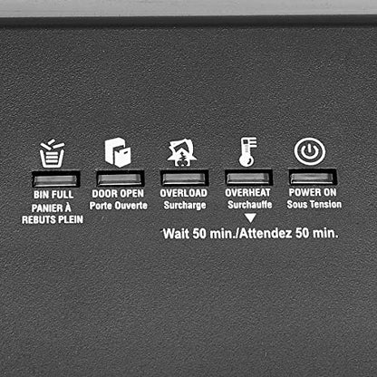 Amazon Basics 24-Sheet Cross Cut High Security Paper Shredder for Home Use, P-4 Security, CD and Credit Card Document Shredder with Pullout Basket, Black - color: Black, size: 24 Sheet