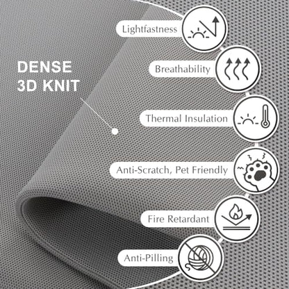 DECOLAB Desk Dividers, Portable Table Partition Panel 48"x18", Steel - color: Steel
