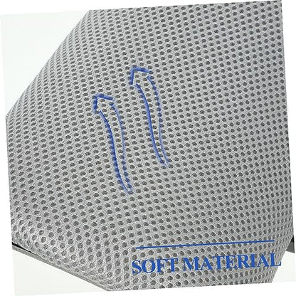 Computer Chair Head Pillow Easy Install Liftable Headrest for Office Chair Support - color: Black