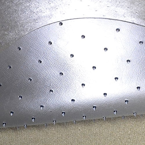 Evolve 33" x 44" Clear Office Chair Mat with Rounded Corners for Low Pile Carpets, Made in The USA, C5B5003G - size: 33" x 44"