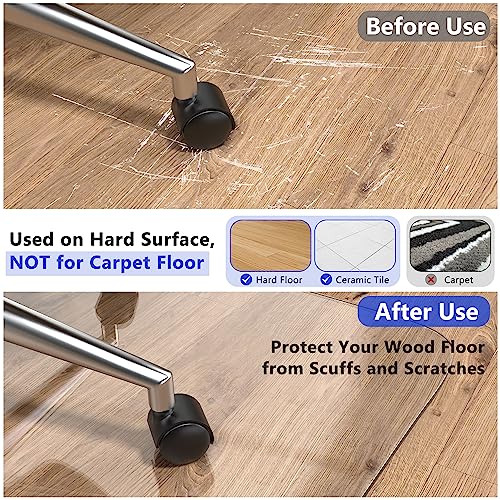 BesWin Office Chair Mat for Hardwood Floor, 36"x48" - size: 36" X 48" Rectangle with Lip (for Hard Floors)