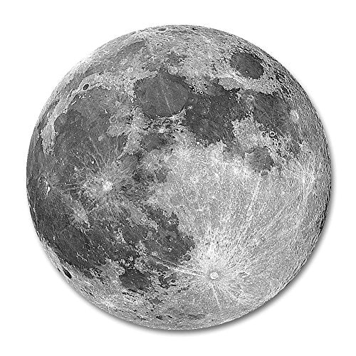Special Earth Grey Customized Round Mouse Pad 7.8"X7.8" inch - color: Multi 25