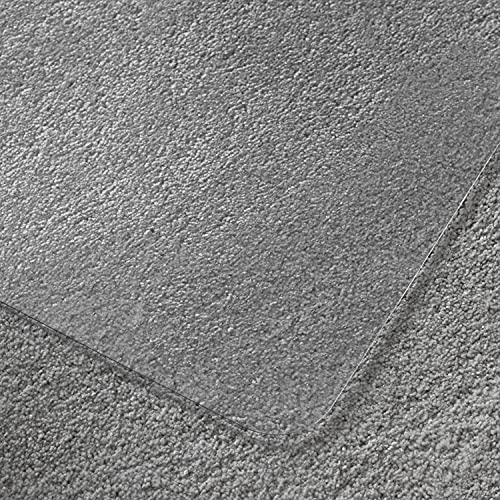 Ultimat FR1113423LR Polycarb Lip Chair Mat Low/Med Pile Carpets 48X53 - size: 48" x 53"