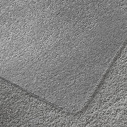 Ultimat FR1113423LR Polycarb Lip Chair Mat Low/Med Pile Carpets 48X53 - size: 48" x 53"
