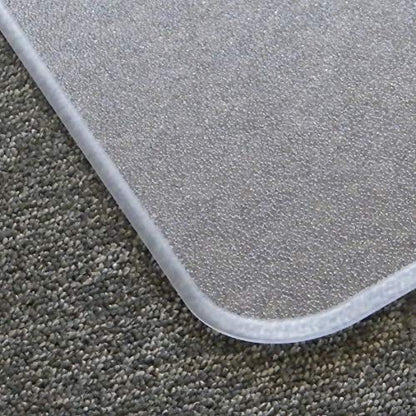 Cleartex Floortex Megamat Extra Thick 46-inch x 60-inch Rectangular Chair Mat for Hard Floors & Carpets, Polycarbonate (FCM121525ER) - size: 46" x 60"