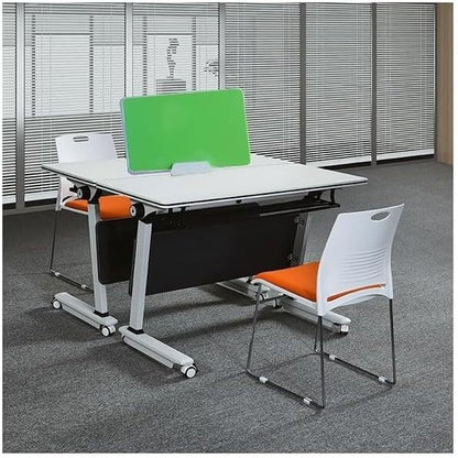 Standing Desk Privacy Divider Desktop Stand Up Partition Desk Classroom Library Room Desk Privacy,Green-30x40cm - color: Green, size: 30x40cm