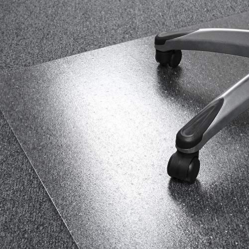 Floortex® Ultimat® Strong Polycarbonate Square Chair Mat for Low Pile Carpets - 60" x 60" - size: 60" x 60"