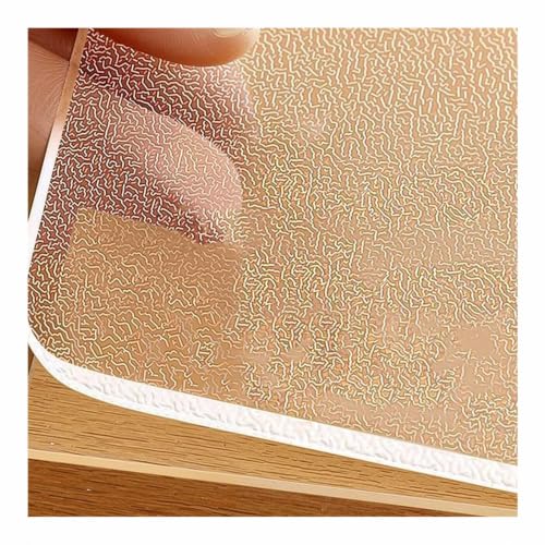 Clear Desk Matt for Desktop Oil Proof PVC Table Cover Protector for Desk Floor Table,16×30in - size: 16×30in