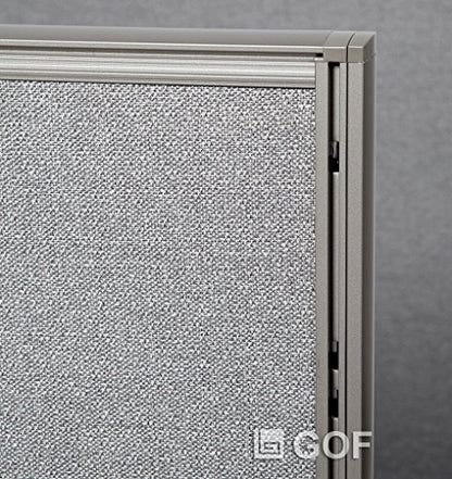 GOF Office Partition Single Full Fabric Panel (30" w x 72" h) - size: 30"w x 72"h