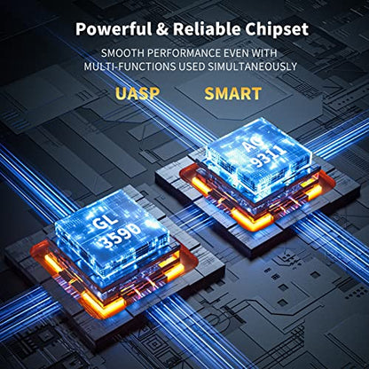 VANGREE USB C Hub 8 in 1, 3 USB-C+3 USB-A 3.2 10Gbps, 4K60Hz HDMI, 100W PD - color: Black