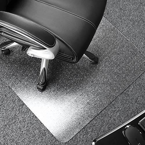 Floortex® Exclusive Ultimat® Polycarbonate Rectangular Chair Mat for Carpets up to 1/2" - 48 x 53 - size: 48" x 53"