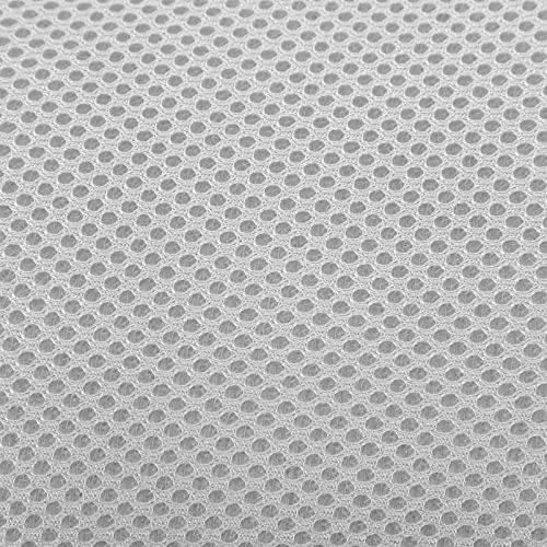 NUOBESTY Office Chair Neck Support Head Rest Office Chair Cushion Adjustable Mesh Headrest Attachment Universal Neck Support Cushion for Chair(Grey-2.2)