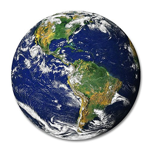 Earth Customized Round Mouse Pad 7.8"X7.8" inch - color: Multi 21