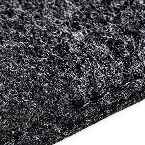 Premium Felt Desk Mat | Small 12" x 27.5" Multifunctional Desk Pad for Home Office | Dark Gray - color: Dark Gray, size: 12" x 27.5"