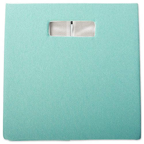 DII Collapsible Polyester Storage Cube, Solid, Lightweight and Durable, Small Square, 11x11x11, Aqua - color: Aqua, size: Small Square, 11x11x11"