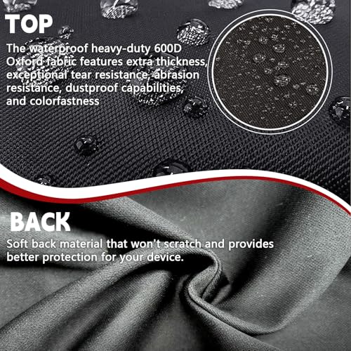 Printer Dust Cover,Protective Waterproof Anti-Static Dustproof Heavyweight Home Enclosure Accessories Black Fabric Covers,Compatible with Brother HLL3290CDW and Canon Color ImageCLASS MF656Cdw