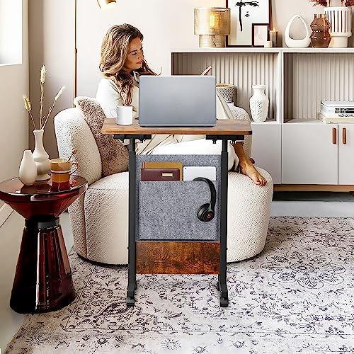 KOUPA Height Adjustable Flip Standing Desk with Wheels and Bag,24Inch - size: 16x24IN Bag