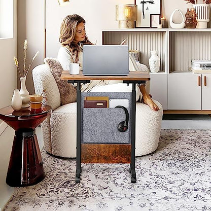 KOUPA Height Adjustable Flip Standing Desk with Wheels and Bag,24Inch - size: 16x24IN Bag