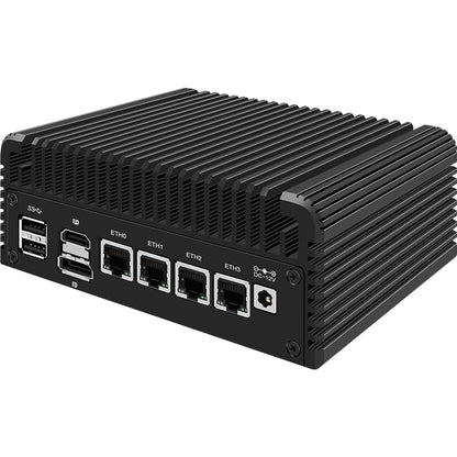 CWWK Firewall Mini PC Intel N Series N100/i3-N305,DDR5,NVMe SSD,4 x 2.5GbE i226V LAN,Micro Router Appliance (N100 4LAN, 16G RAM 2T SSD) - size: 16G RAM 2T SSD